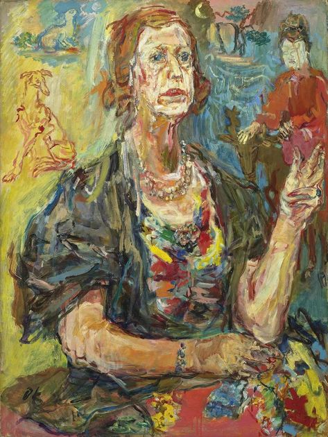 Kokoschka Paintings, Oscar Kokoschka, Oskar Kokoschka, Institute Of Contemporary Art, Tate Gallery, Visionary Art, Outsider Art, Art Portfolio, Museum Of Modern Art