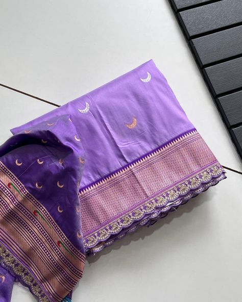 On Sale Rs.2299/- Free Shipping Pure Banarasi pattu saree with copper & Silver moon weaving design Rich & elegant Paithani Pallu as shown Weaving border on either side Scalloped Net Embroidary border on either side Teamed with contrast weaving moon design blouse piece having pathani border & Scalloped Net Embroidary border. Code:YG123467818509 Alaska Fashion, Fashion Sarees, Design Blouse, Weaving Designs, Pattu Saree, Silver Moon, Moon Design, Banarasi Sarees, Pay Phone