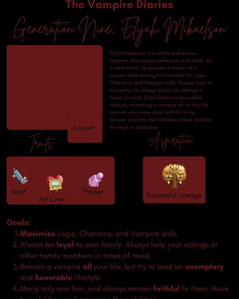 tvd legacy challenge #thesims4 Sims 4 Challenge, Legacy Challenge, The Vampire Chronicles, Character Map, The Vampire Diaries, The Sims4, Second Child, The Vampire, Vampire Diaries