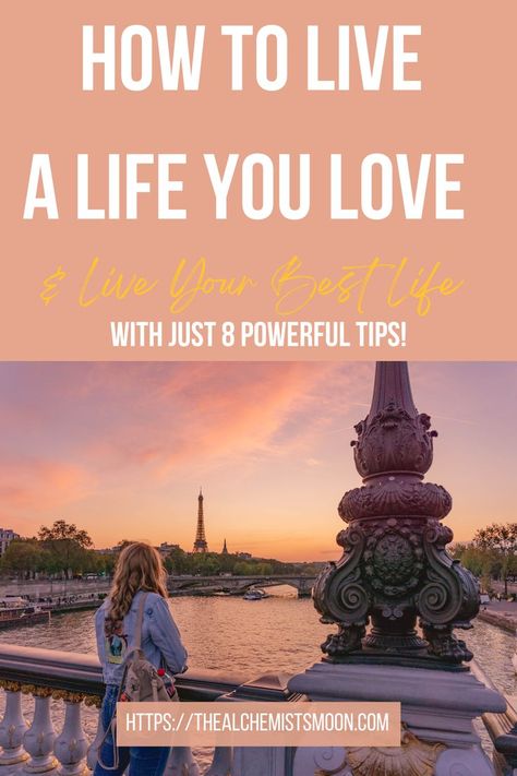 How to Live A Life You Love & Live Your Best Life | With Just 8 Powerful Tips! Dream Life Manifestation, Build Your Dream Life, Manifestation Motivation, Life Manifestation, Create Your Dream Life, Writing Lyrics, Manifestation Tips, Create Your Own Reality, Live Your Dreams