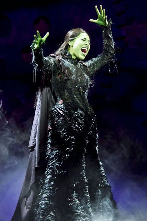 No good deed goes unpunished ! Musical Theatre Party, Musicals Party, Wicked Characters, Elphaba Aesthetic, Evergreen Aesthetic, Elphaba Costume, Shiz University, Musical Aesthetic, Wicked Broadway