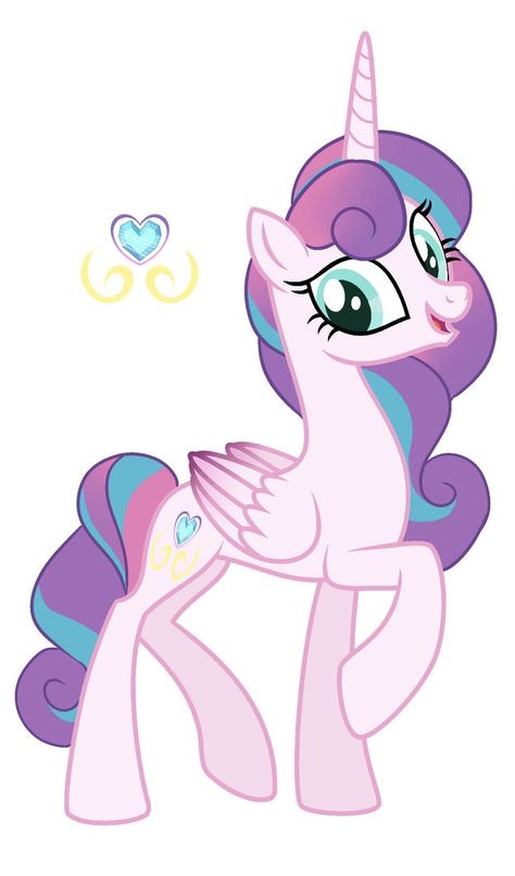 My little pony flurry heart Mlp Flurry Heart Grown Up, Flurry Heart Grown Up, Mlp Flurry Heart, Mlp Stickers, Star Wings, Crystal Empire, Flurry Heart, Princess Cadence, My Little Pony Princess