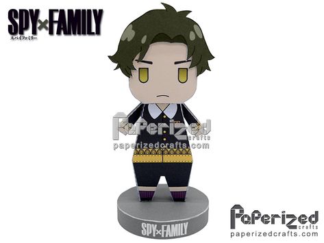 Dazai Papercraft, Spy X Family Papercraft, Daisuke Papercraft, Anime Papercraft Demon Slayer, Anime Figure Papercraft, Paper Toys, Vault Boy, Paper Crafts, Toys