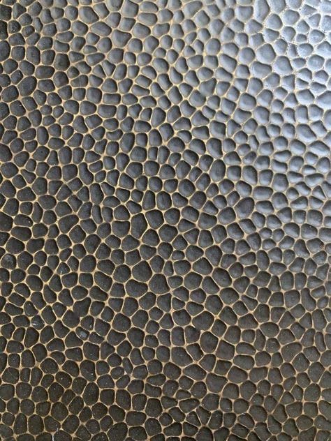 #hammered #embossed #sheetmetals #wallcladding #walldecor #interiordesign Hammered Copper Backsplash, Hammered Metal Texture, Rippled Water, Steel Sheets, Texture Metal, Flat Pattern, Wall Texture Design, Brass Texture, Wuxi