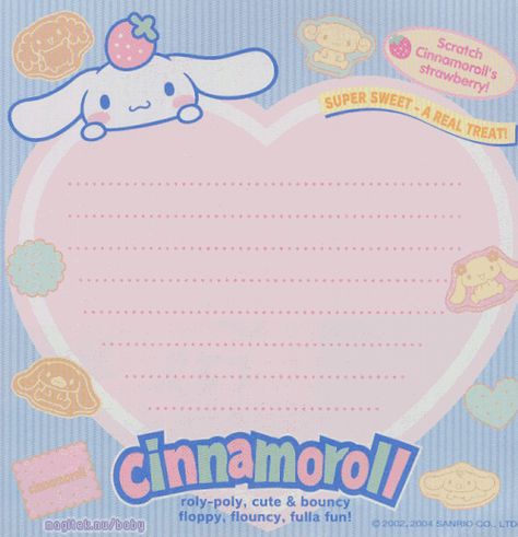 @noemiedonna ｡･:◃*⭑ Cinnamoroll Stationary, Sanrio Printables, Kawaii Printables, Kawaii Paper, Kawaii Cinnamoroll, Memo Pad Design, Hello Kitty Printables, Writing Paper Printable Stationery, Note Writing Paper