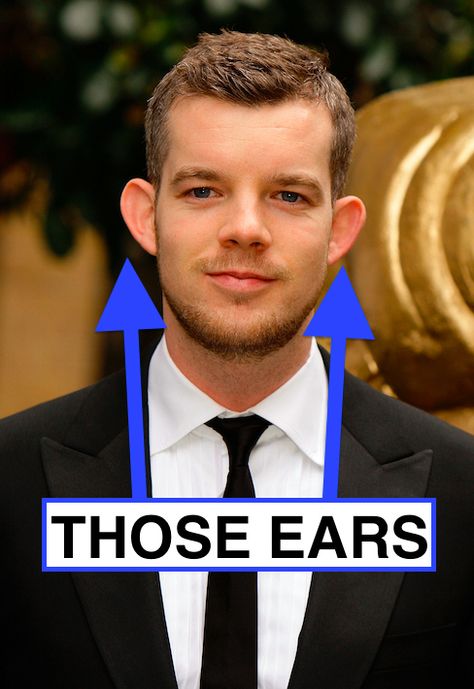 I mean, just look at those ears. | 23 Reasons You Really Should Pay More Attention To Russell Tovey Looking Hbo, Ears That Stick Out, Nico Mirallegro, Russell Tovey, Ian Harding, Cheyenne Jackson, Jonathan Groff, Gavin And Stacey, Jon Bernthal