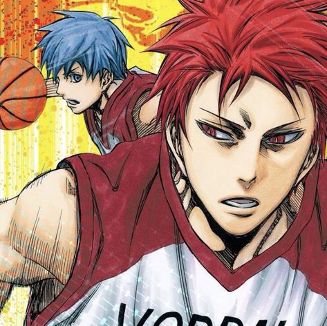 Kuruko Basket Icon, Manga Pfp Colored, Basketball Kuroko Icon, Kurokos Basketball Icons, Kuroko's Basketball Icon, Kurokos Basketball Official Art, Basketball Manga, Akashi Kuroko, Kuroko No Basket Characters