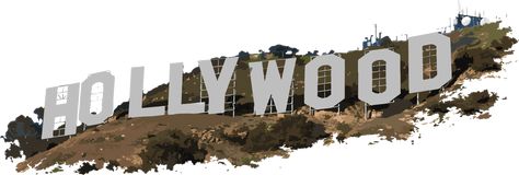 Hollywood Letters, Vintage Hollywood Sign, Hollywood Logo, Hollywood Tattoo, Evelyn Hugo, Letters Png, Remove Bg, Hollywood Sign, Clothing Designs