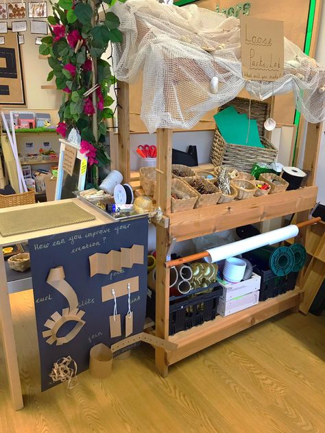 Discovery Area Eyfs, Construction Theme Preschool, Reception Maths, Junk Modelling, Reggio Emilia Classroom, Reception Classroom, Curiosity Approach, Reception Class, Eyfs Classroom