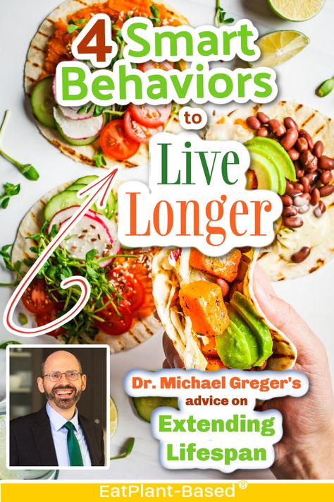 Michael Greger Recipes, Greger Recipes, Dr Gregor, How To Live Longer, Dr Greger, Michael Greger, Daily Dozen, Vegan Tips, Oil Free Vegan Recipes