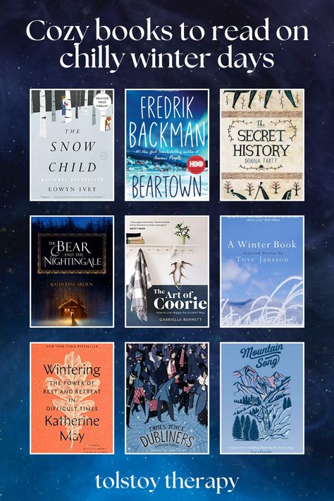 Cozy Winter Books, Winter Reading List, Winter Books To Read, Books To Read In Winter, Novel Suggestions, Books For Winter, Cozy Aesthetics, January Reading, Cozy Books