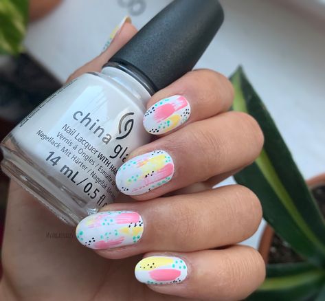 Dry brush nail art # nailart #nails Dry Brush Nail Art, Brush Nail Art, China Nails, Nail Art Instagram, Dry Brush, Dry Nails, Dry Brushing, Paint Brush, Nail Lacquer