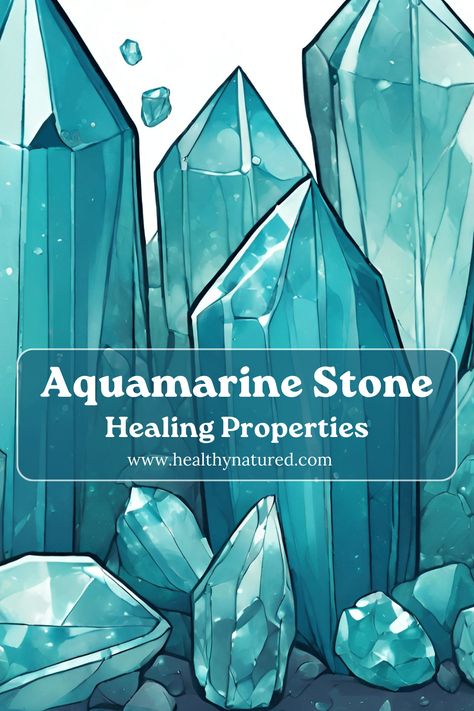 Hey everyone! Did you know that aquamarine crystals are believed to have powerful metaphysical healing properties? This beautiful gemstone is said to promote courage, clarity, and emotional balance, making it a great tool for meditation and spiritual growth. Have you experienced the healing benefits of aquamarine? Share your thoughts with us! #aquamarine #crystals #metaphysicalhealing #spiritualgrowth "With Love and Light, Healthy Natured" www.healthynatured.com Aquamarine Properties, Aquamarine Benefits, Aqua Marina, Crystal Properties, Metaphysical Healing, Crystals Healing Properties, Crystals Healing, Finding Inner Peace, Healing Modalities