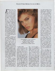 Nancy Deweir - Page 6 - Female Fashion Models - Bellazon Renee Simonsen, Kelly Lebrock, Mod Squad, Christie Brinkley, 90s Models, Beauty And Fashion, Female Fashion, Fashion Models, Models