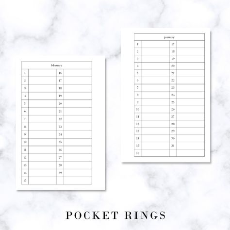 3 Ring Binder Planner Printables, Free Pocket Planner Printables, Pocket Rings Planner, A6 Rings Planner, A5 Ring Binder Planner, Free Printable A5 Planner Inserts, Pocket Planner Inserts, Free Planner Inserts, Planner Minimal