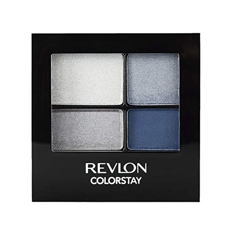 Revlon ColorStay 16 Hour Eye Shadow Quad, Passionate, 0.16 Oz : Beauty Revlon Eyeshadow, Makeup Brush Cleaning Mat, Makeup Life Hacks, Eyeshadow Quad, Revlon Colorstay, Beauty Sponge, Face Hydration, Gorgeous Eyes, Drugstore Makeup