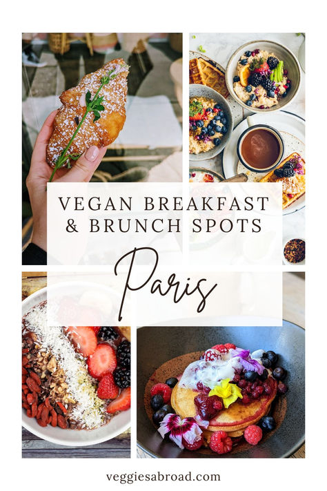 vegan brunch spots in Paris Breakfast In Paris, Paris Vegan, Brunch In Paris, Tapas Menu, Paris Breakfast, Vegan Guide, Vegan Cafe, Brunch Restaurants, Savory Pancakes