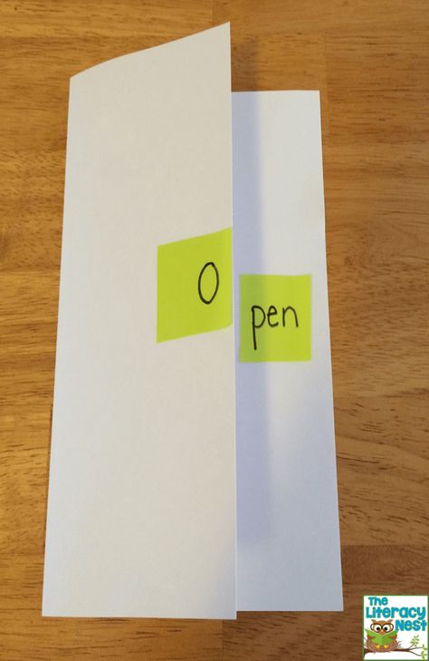 Syllable Series: Part 5 Open Syllables - The Literacy Nest Teaching Open Syllables, Open And Closed Syllables, Teaching Syllables, Open Syllables, Closed Syllables, Syllable Types, Multisyllabic Words, 3rd Grade Writing, Reading Tutoring