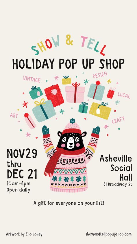 Holiday Pop Up Shop Ideas, Pop Up Market Poster, Pop Up Shop Poster, Christmas Pop Up Shop, Holiday Pop Up Shop, Facebook Header, Holiday Pops, Pop Up Market, Christmas Pops