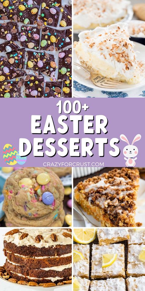 Brunch Cakes, Fun Easter Desserts, Easter Bark Recipe, Easter Brunch Dessert, Easter Desserts Cake, Desserts Easter, Traditional Easter Desserts, Yummy Easter Desserts, Easter Deserts