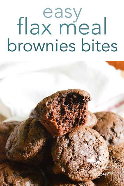 Flaxseed Dessert Recipes, Flax Seed Brownies, Flaxseed Flour Recipes, Flaxmeal Recipes, Flax Seed Meal Recipes, Flax Meal Recipes, Flaxseed Cookies, Ground Flax Recipes, Flax Brownies