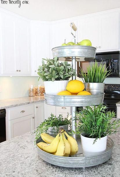 20 kitchen decorating ideas for styling staging, kitchen cabinets, kitchen design, kitchen island, organizing, shelving ideas, storage ideas #storageideas Declutter Kitchen Counter, Three Tiered Tray, Kitchen Countertops Laminate, Counter Clutter, Declutter Kitchen, Laminate Kitchen, Kitchen Counter Decor, Counter Decor, Laminate Countertops