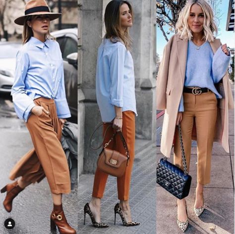 Palette Camel Pants Outfit, Camel Outfits, Fall Outfits Ideas, Weekend Update, Early Fall Outfits, Color Combinations For Clothes, Moda Chic, Winter Mode, Early Fall