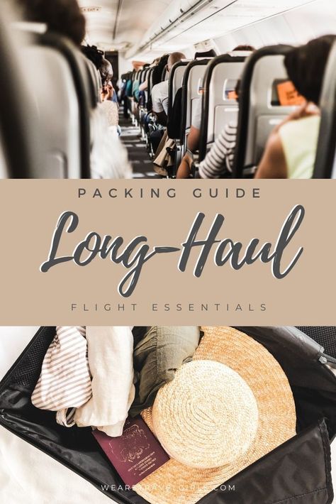 A complete guide to everything you need to include in your carry on luggage. This guide shares all our top picks for what you need to have for a long haul flight, including your luggage choices, airplane beauty essentials, pillows and blankets and much more! | carry on packing list | carry on packing guide | carry on packing tips | carry on packing list airplane | carry on packing list long flights | packing tips for travel carry on Carry On Packing List Airplane, Long Haul Flights, Airplane Carry On, Carry On Packing Tips, Travel Slippers, Carry On Packing, Packing Guide, Couples Vacation, Long Haul Flight