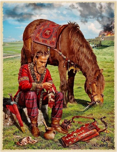 Horse Archer, Historical Warriors, Hellenistic Period, Heroic Fantasy, Ancient Warfare, Viking Art, Mythology Art, Bronze Age, Dark Ages