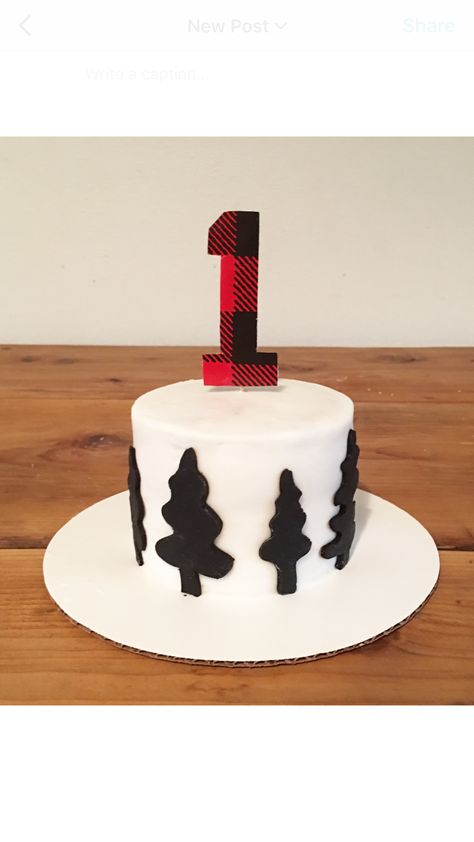 Lumberjack first birthday smash cake Forest Smash Cake, Lumberjack 1st Birthday Cake, Lumberjack First Birthday Smash Cake, Lumberjack Smash Cake, Lumberjack First Birthday Cake, Lumberjack Smash Cake 1st Birthdays, Wild One Lumberjack First Birthday, Lumberjack First Birthday Outfit, Wild One Lumberjack First Birthday Cake