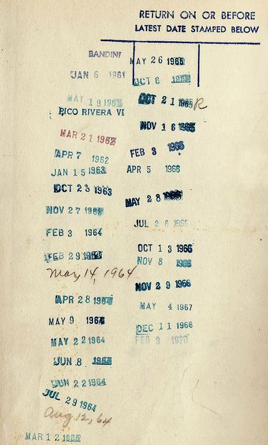 Date Due | Flickr - Photo Sharing! Library Ephemera, Retro School Supplies, Library Bookmarks, Retro School, Old Library, Commercial Ads, Piece Of Paper, Book Wedding, Library Card