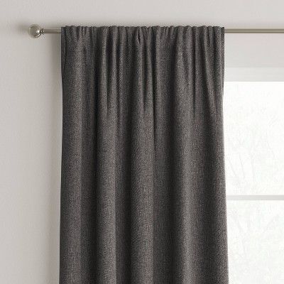 Charcoal Curtains, Dark Luxury, Dark Grey Rooms, Chenille Curtains, Pencil Pleat Curtains, Boys Playroom, Dark Panels, Pleat Curtains, Texas House