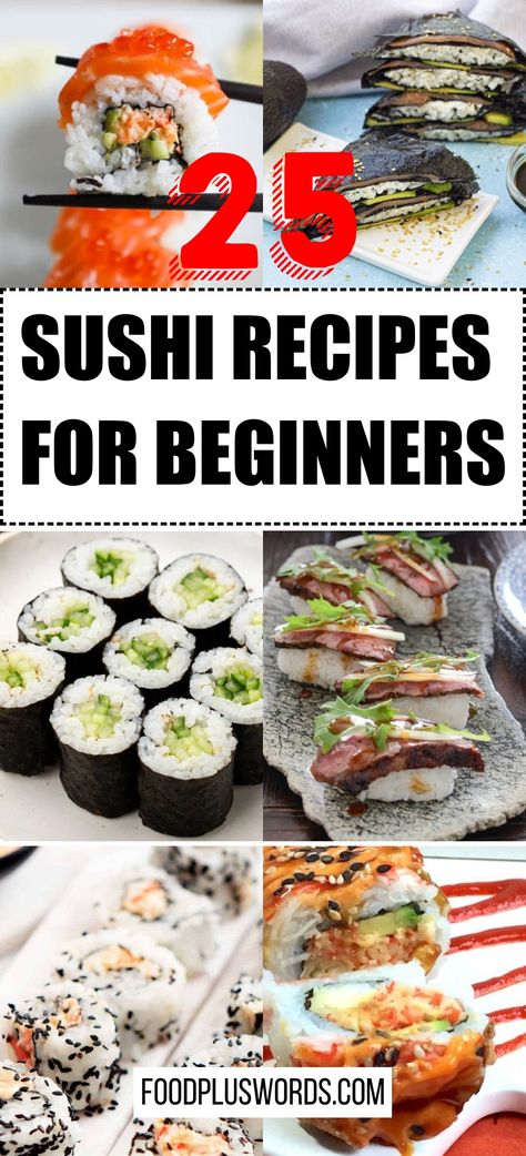 Sushi rolls recipes invite you to explore the rich and varied world of sushi. They offer a mix of traditional and contemporary rolls, incorporating ingredients like fresh fish, vegetables, and even unique fillings for those seeking something different. Perfect for expanding your sushi repertoire. Homemade Sushi Ingredients, Ingredients For Sushi Rolls, Traditional Japanese Sushi Recipes, Easy Sushi Rolls At Home Without Seaweed, Homemade Sushi Rolls Crab, Sushi Ideas Recipes, Spicy Sushi Rolls, Sushi Fillings Ideas, Sushi Party Food Ideas