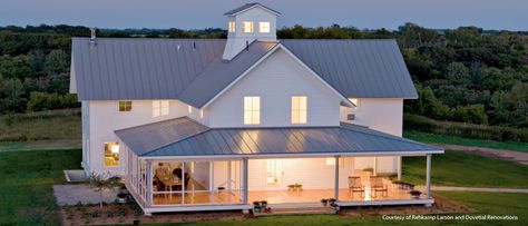 SIPS home that I love! Great porch.  Made with panels. Farmhouse Flooring, House Farm, Big Bedrooms, Modern Farmhouse Exterior, Casa Exterior, Farmhouse House, Farmhouse Plan, House With Porch, Wrap Around Porch