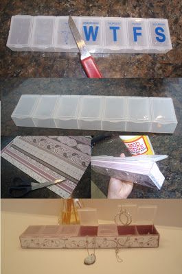 Jewerly Organizer, Medicine Organization, Diy Jewelry Display, Diy Jewelry Holder, Diy Products, Jewelry Organizer Diy, Jewelry Organizer Box, Travel Diy, Love Is