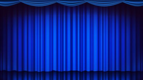 Blue theater curtain backdrop. theater, ... | Free Vector #Freepik #freevector #freebackground #freelight #freeblue #freecolor Army Party Decorations, Royal Blue Curtains, Curtains Vector, Big Sales Banner, Free Background Photos, Theatre Curtains, Curtain Backdrop, Stage Curtains, Azul Color