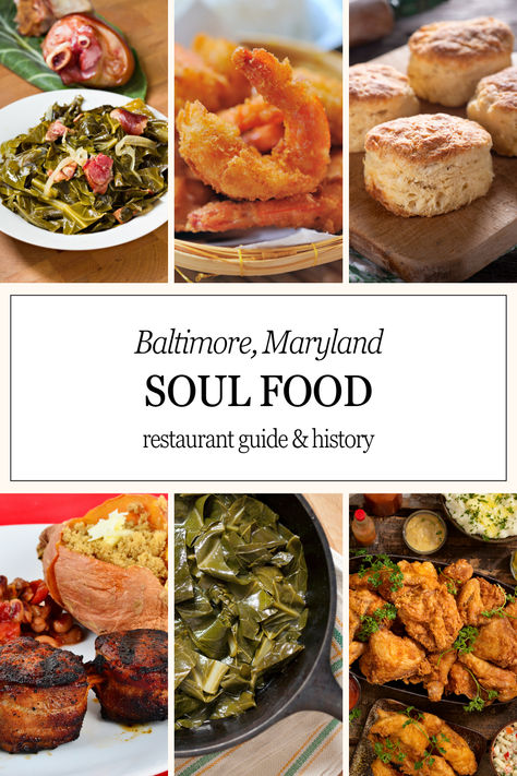 The top places for soul food in Baltimore Maryland Baltimore Food, Baltimore Maryland, Interesting History, Culture Travel, Soul Food, Baltimore, The History, Maryland, Travel Destinations