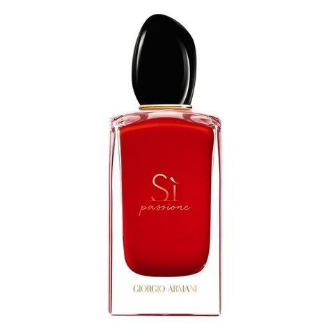 Sì Passione contains blackcurrant Jungle Essence™ nectar, combined with a sparkling, joyful pear. The new Sì Passione fragrance combines intense vanilla with the blooms of rose, heliotrope and jasmine to create a sensual, fruity floral scent, reflective of the simultaneous delicacy and strength of femininity. At the very heart of Sì Passione is cedarwood and the modern ambery-woody Orcanox™, giving a maturity and character, mirroring a boldness of emotion, evoking true passion. #bestperfume Giorgio Armani Si Passione, Armani Si Passione, Perfume Armani, Giorgio Armani Perfume, Armani Parfum, Armani Perfume, Armani Fragrance, Fragrance Tester, The Perfume Shop