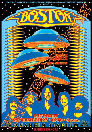 BOSTON - Benvenuti su vintagerockposter! Boston Band, Rock Wallpaper, Boston Poster, Rock Poster Art, 15 October, Rock N Roll Art, Vintage Concert Posters, Music Concert Posters, Boston Usa