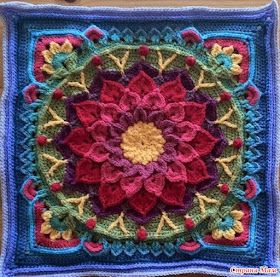 Crochet Tiles, Sophies Universe, Motif Mandala Crochet, Overlay Crochet, Motifs Granny Square, Crochet Overlay, Mandala Patterns, Crochet Mandala Pattern, Crochet Blocks