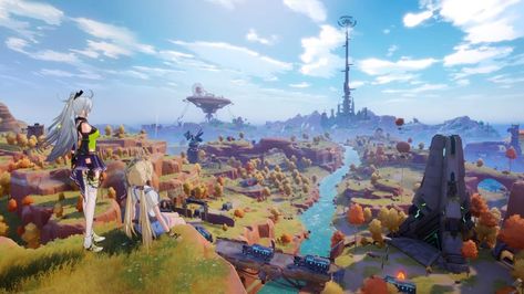 Tower of Fantasy, an upcoming open-world RPG from Hotta Studio has finally announced when players can get their hands on the game. Only a few weeks to go... Pegasus Constellation, Tower Of Fantasy, Open World, Game Guide, Game Store, Epic Games, New Journey, Fantasy Games, Perfect World