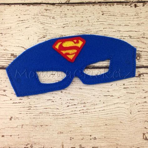 Superman mask Superman Mask, Superhero Kids, Up Costume, Felt Mask, Nightmare Moon, Moon Princess, Paper Roll Crafts, Dressup Party, The Rush