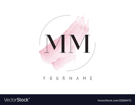 Eyewear Shop Design, N Logo Design, Mm Logo, Brush Pattern, Makeup Logo Design, Logo Online Shop, Pink Brush, Makeup Illustration, Salon Logo Design