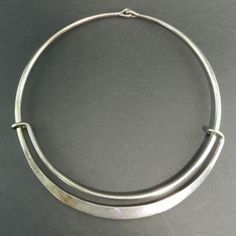 Cuff Necklace, Hans Hansen, Sterling Silver Choker, Modernist Jewelry, Silver Jewelry Design, Silver Choker, Jewellery Inspiration, Sterling Silver Cuff, Jewellery Ideas