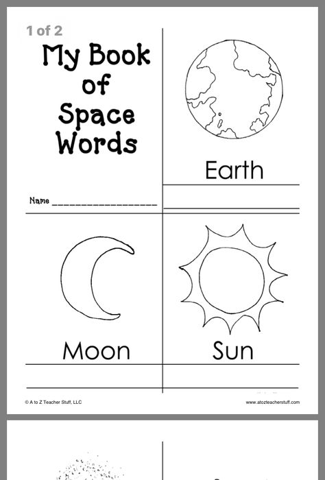 Space Worksheets For Preschool, Space Activities Preschool, Space Worksheets, Kindergarten Space, Rainbow Preschool, Space Lesson Plans, Planets Activities, Solar System Worksheets, Space Theme Preschool