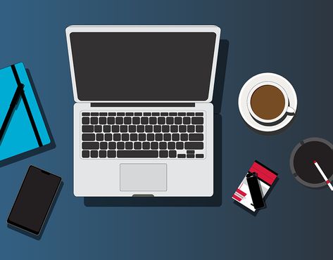 Personal Workspace (LinkedIn Background) Linkedin Background Banner Software Developer, Personal Workspace, Linkedin Background, Graphic Design Illustration Adobe Illustrator, Illustration Adobe Illustrator, Simple Background Images, Software Engineer, Background Banner, Graphic Design Illustration