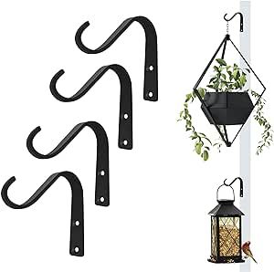 Hanging Basket Brackets, Plant Hooks, Hook Wall, Hanging Basket, Hanging Lanterns, Plant Hanger, Plants, Wall