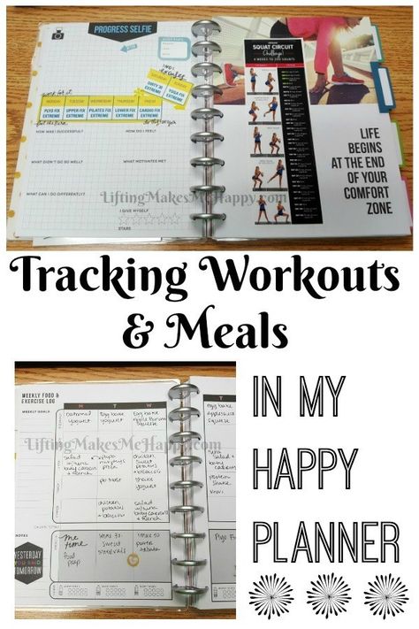 Fitness Planner Ideas, Happy Planner Fitness, Fitness Happy Planner, Fitness Planner Stickers, Planner Fitness, Fitness Planner Printable, Planner Setup, Simple Health, Planner Tips