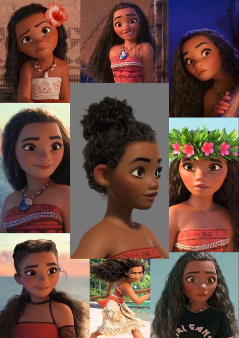 Moana Look Alike, Moana Hair Tutorial, Moana Themed Outfit, Moana Inspired Makeup, Diy Moana Outfit, Moana Inspired Nails, Moana Hairstyles, Moana Makeup, Moana Hair