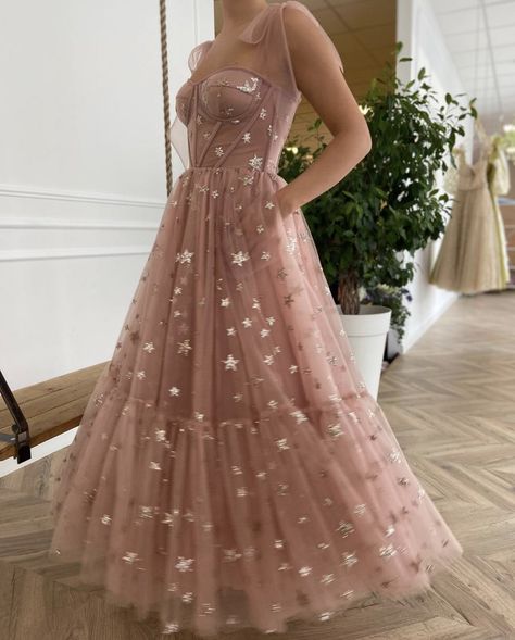 Dusty Pink Prom Dress, Pink Tulle Prom Dress, Rose Prom Dress, Princess Evening Dress, Tulle Long Prom Dress, Blush Pink Bridesmaid Dresses, Special Occasion Gowns, Prom Dresses Elegant, Prom Dress Evening